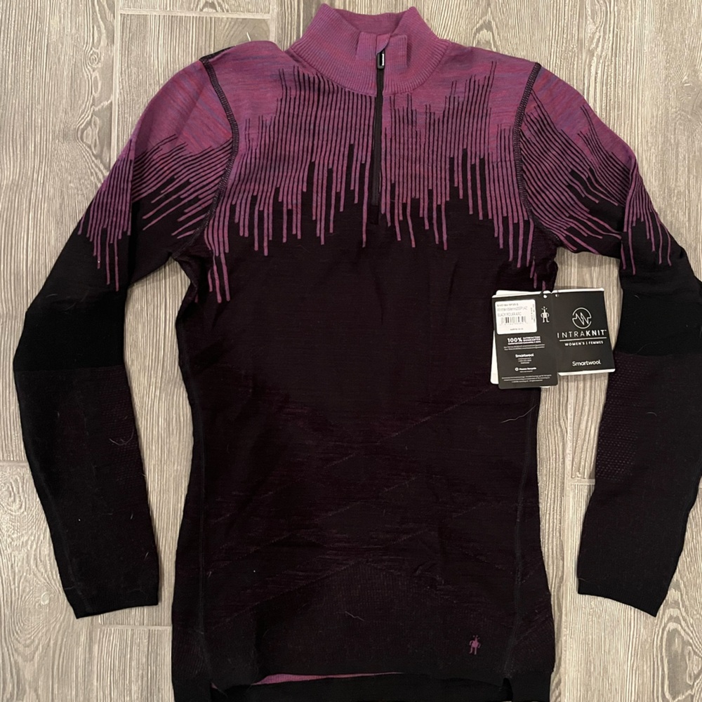 SmartWool Long Sleeve Base Layer for skiing